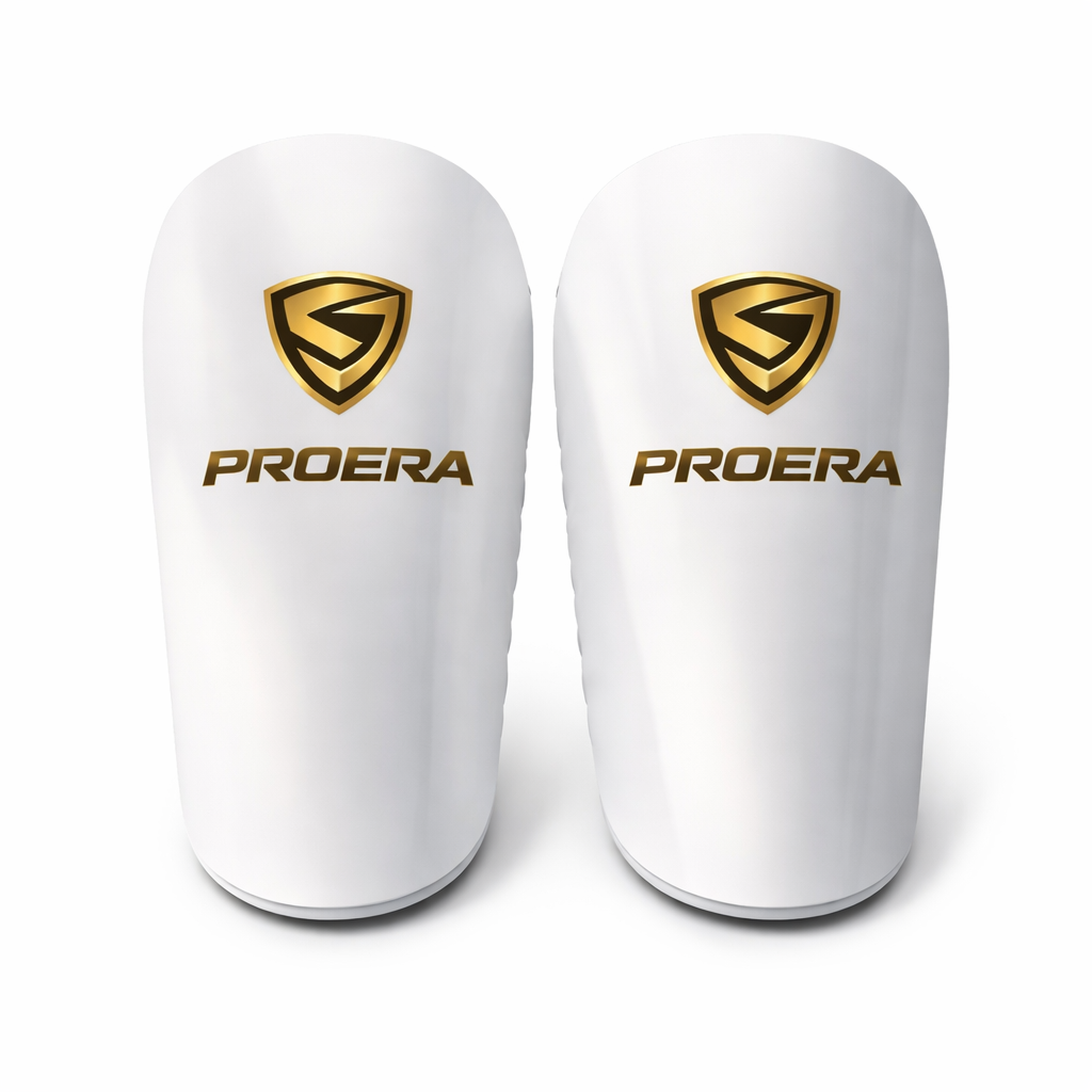 PROERA Mini Shin Guards | Built for Serious Players🔥 Best Seller”  White Edition